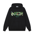 Butterfly Logo Loose Fleece Hoodie