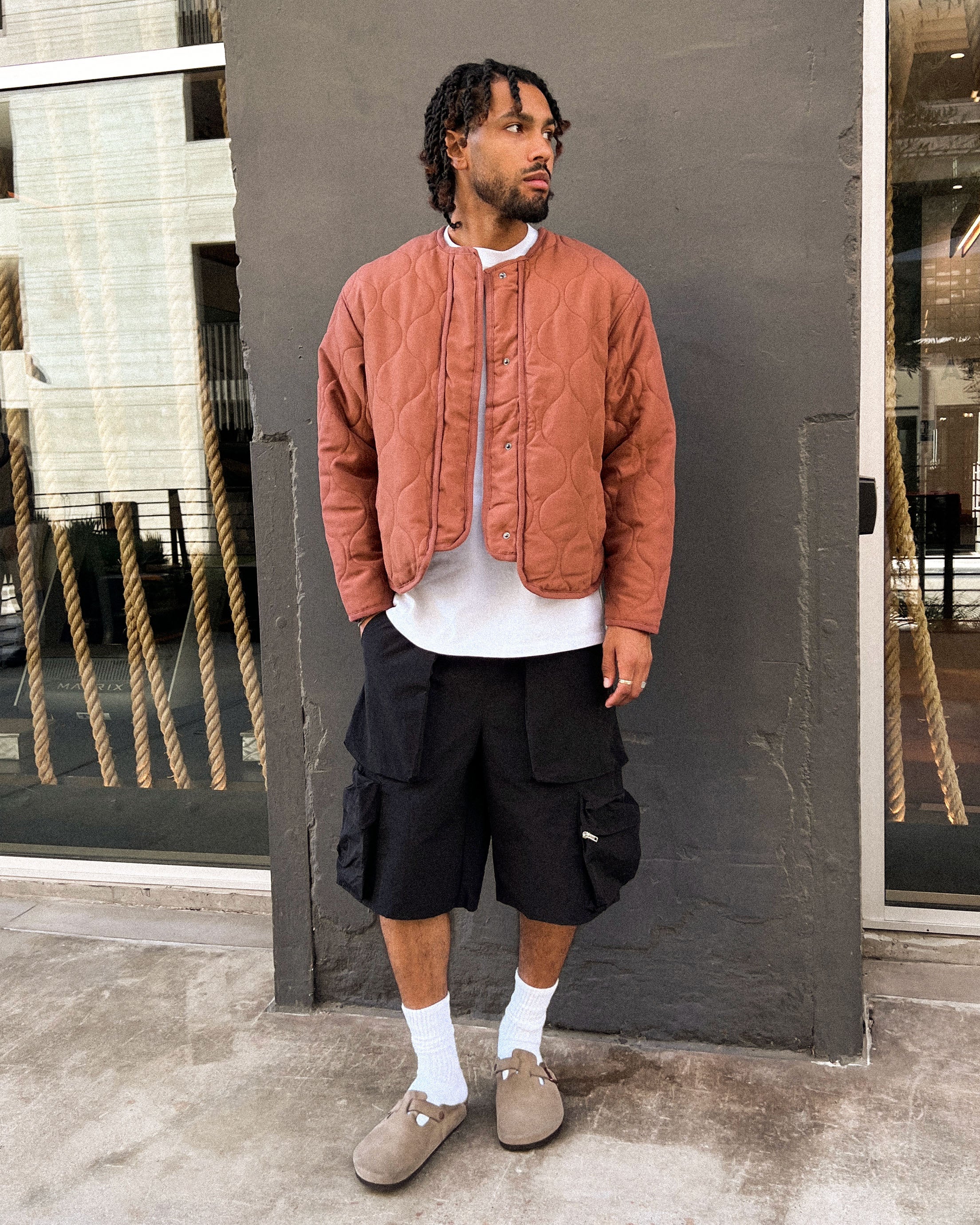 Vintage Military Liner - Brick