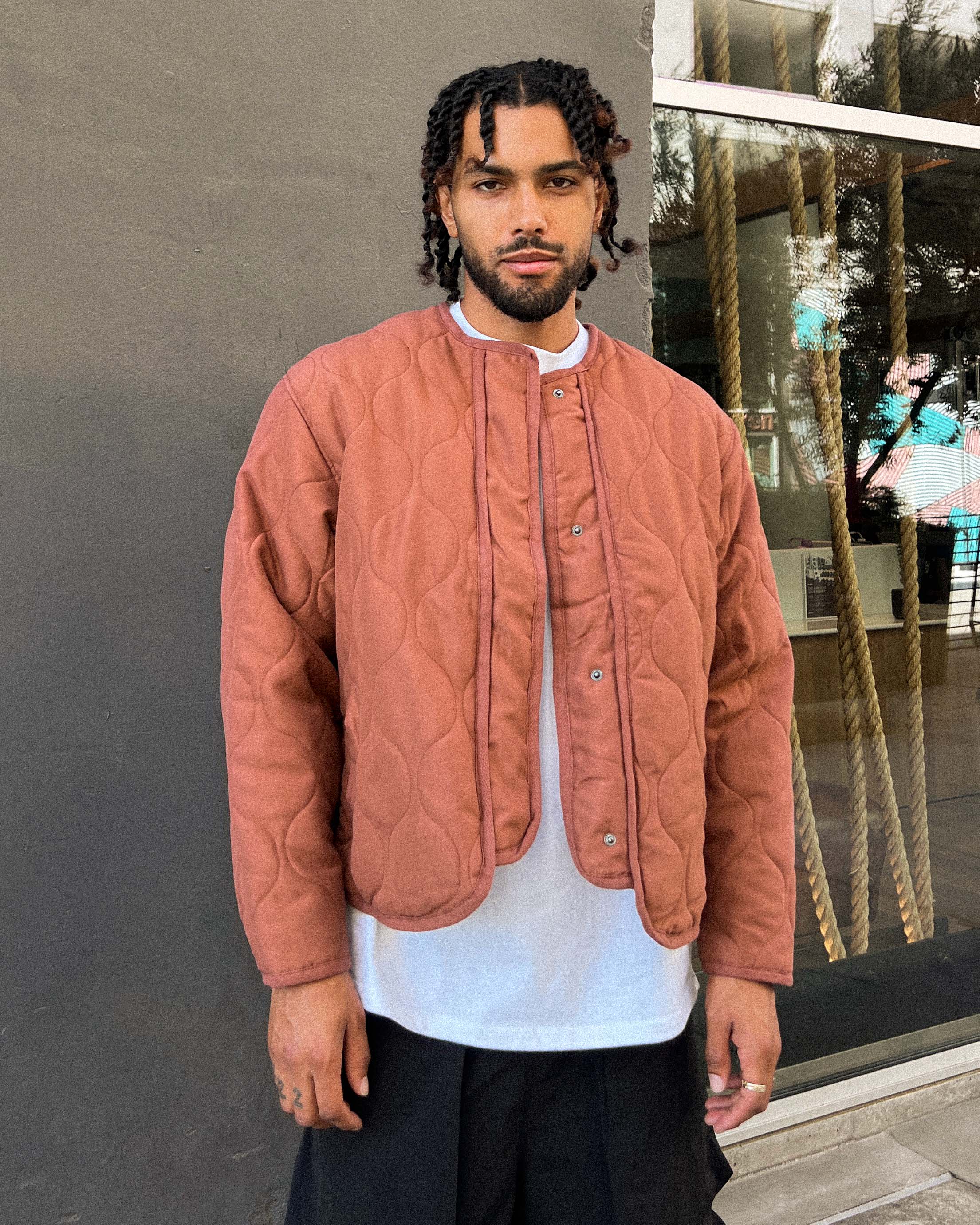 Vintage Military Liner - Brick