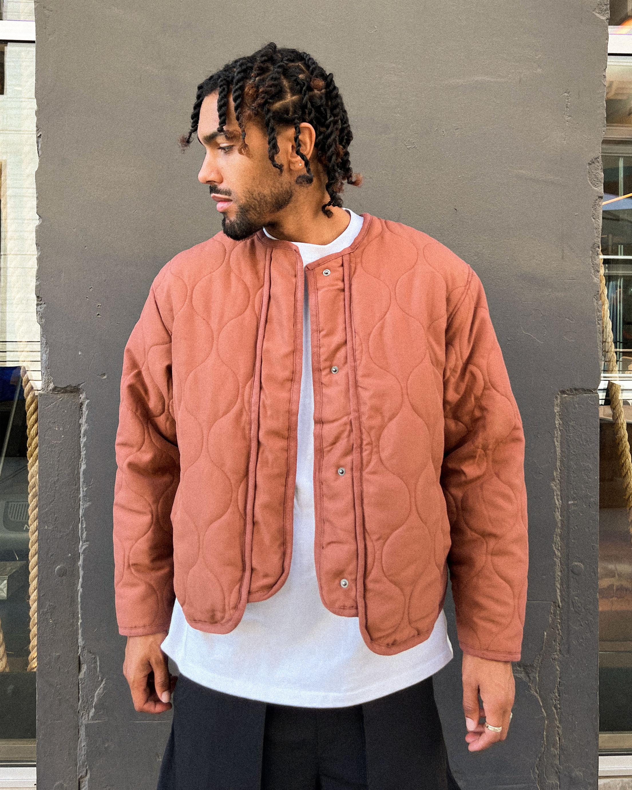 Vintage Military Liner - Brick