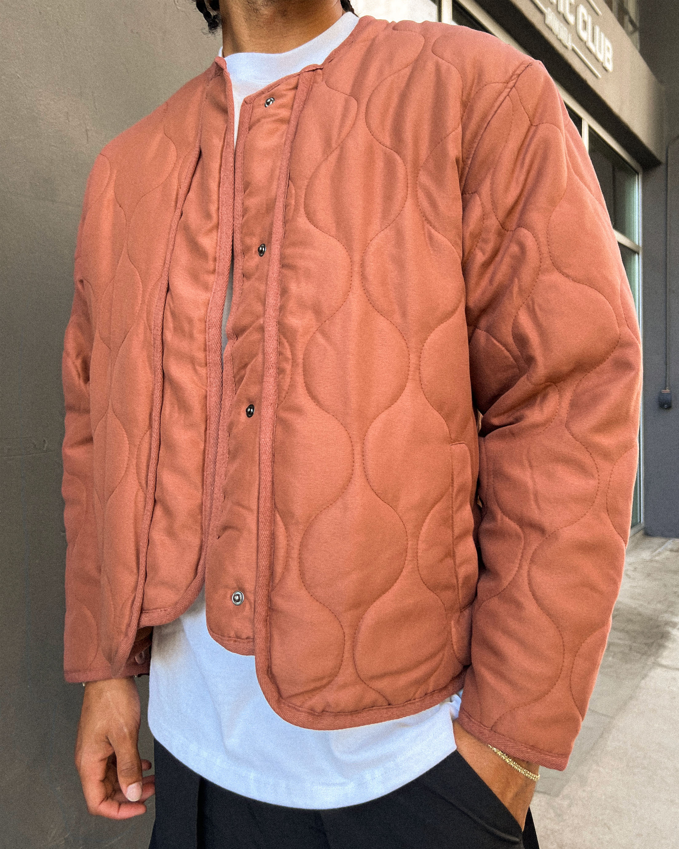 Vintage Military Liner - Brick