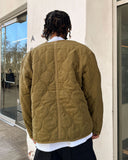 Vintage Military Liner - Olive
