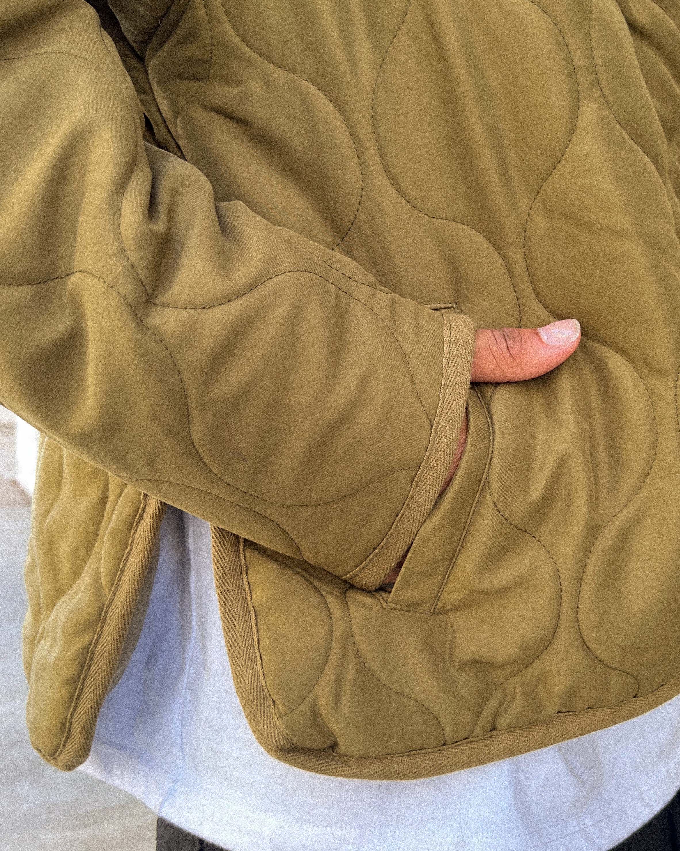 Vintage Military Liner - Olive