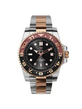 VO117SS - VOYAGER SILVER / BROWN WATCH