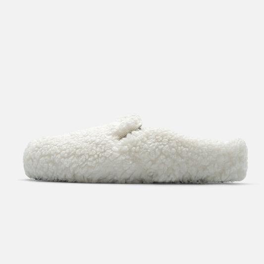 VENTURA MULE - FURRY CREAM