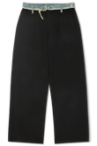 DENIM WAISTBAND TROUSERS