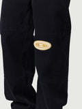 Washed Canvas Pant - Black