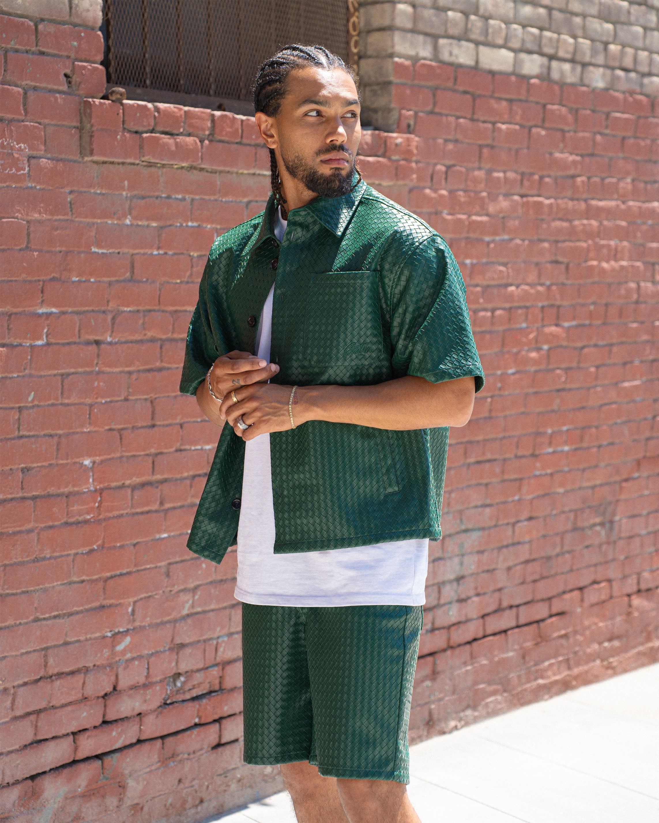 EPTM Mateo Shirt - Hunter Green