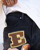 EPTM Patchwork Jeans - Black