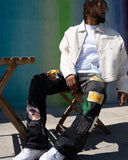 EPTM Patchwork Jeans - Black