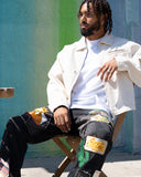 EPTM Patchwork Jeans - Black