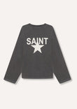 Saint Star Tee - Washed Grey
