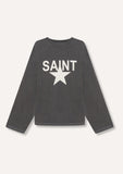 Saint Star Tee - Washed Grey