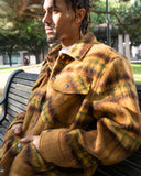 EPTM Mohair Chore Coat - Mustard