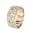 Diamond Cuban Link Ring