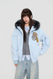 The lottery GT "Fur hooded canvas jacket"