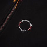 HTG® Zip Up Hoodie - Black