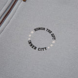 HTG® Zip Up Hoodie - Stone