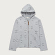 HTG® Zip Up Hoodie - Stone