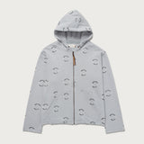 HTG® Zip Up Hoodie - Stone