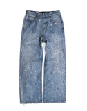 20K Zodiac Diamond Denim Pants in BLU