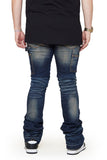 “ACHILLES”  SUPER STACKED FLARE JEAN DK.VINTAGE