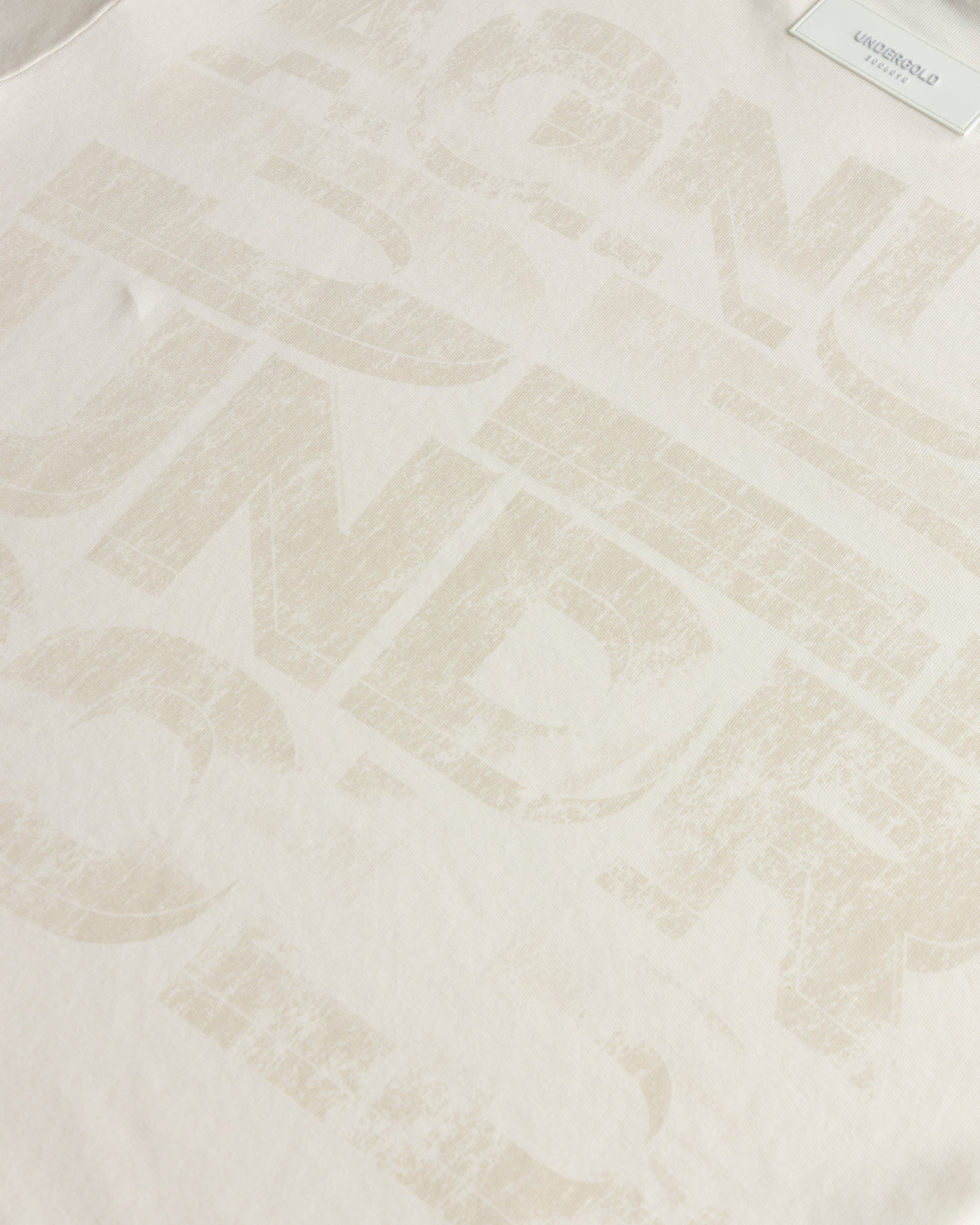 Agnus Dei Chrome Boxy Fit Tshirt Cream