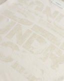 Agnus Dei Chrome Boxy Fit Tshirt Cream