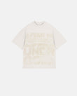 Agnus Dei Chrome Boxy Fit Tshirt Cream