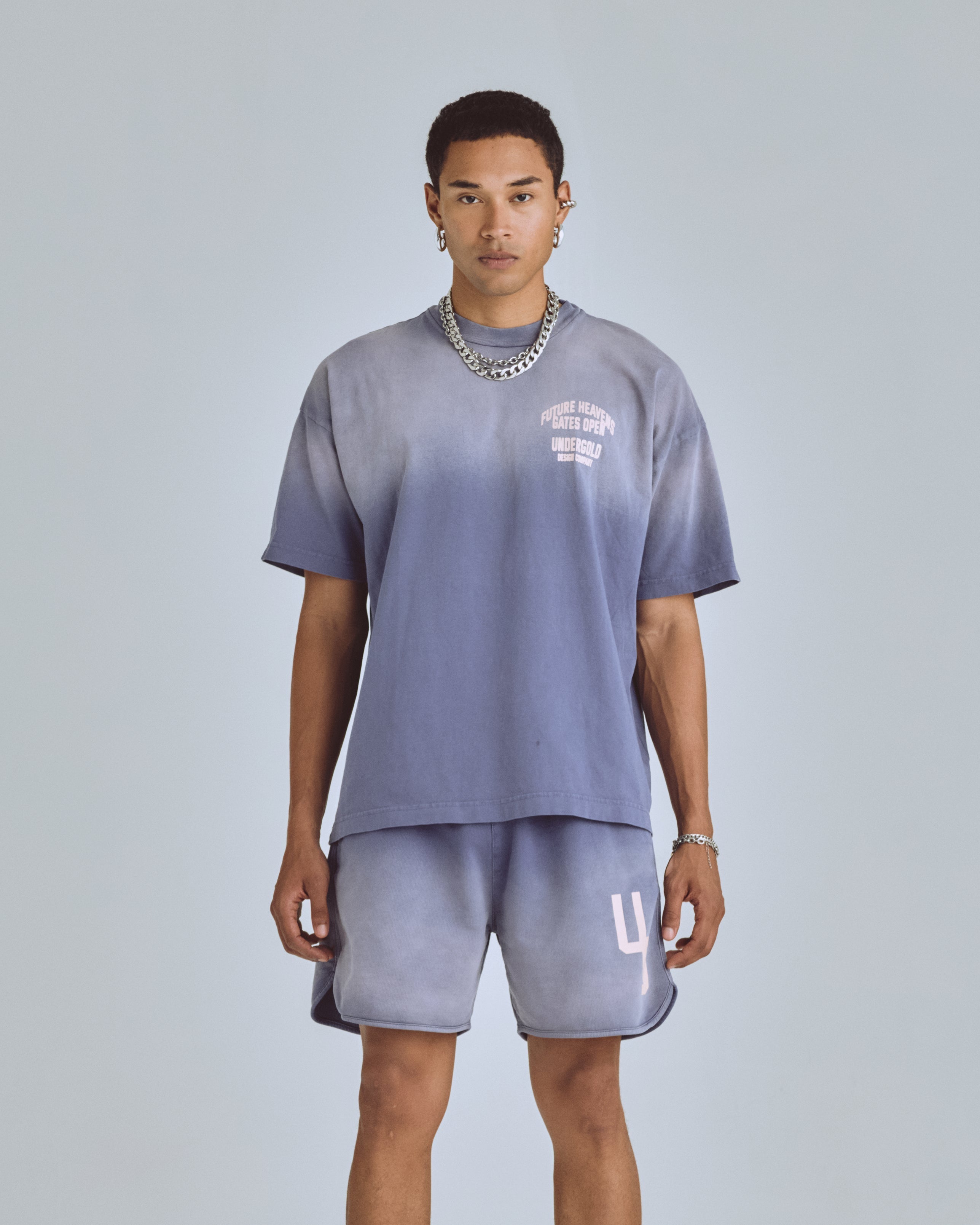 Agnus Dei Future Heavens Tshirt Faded Purple