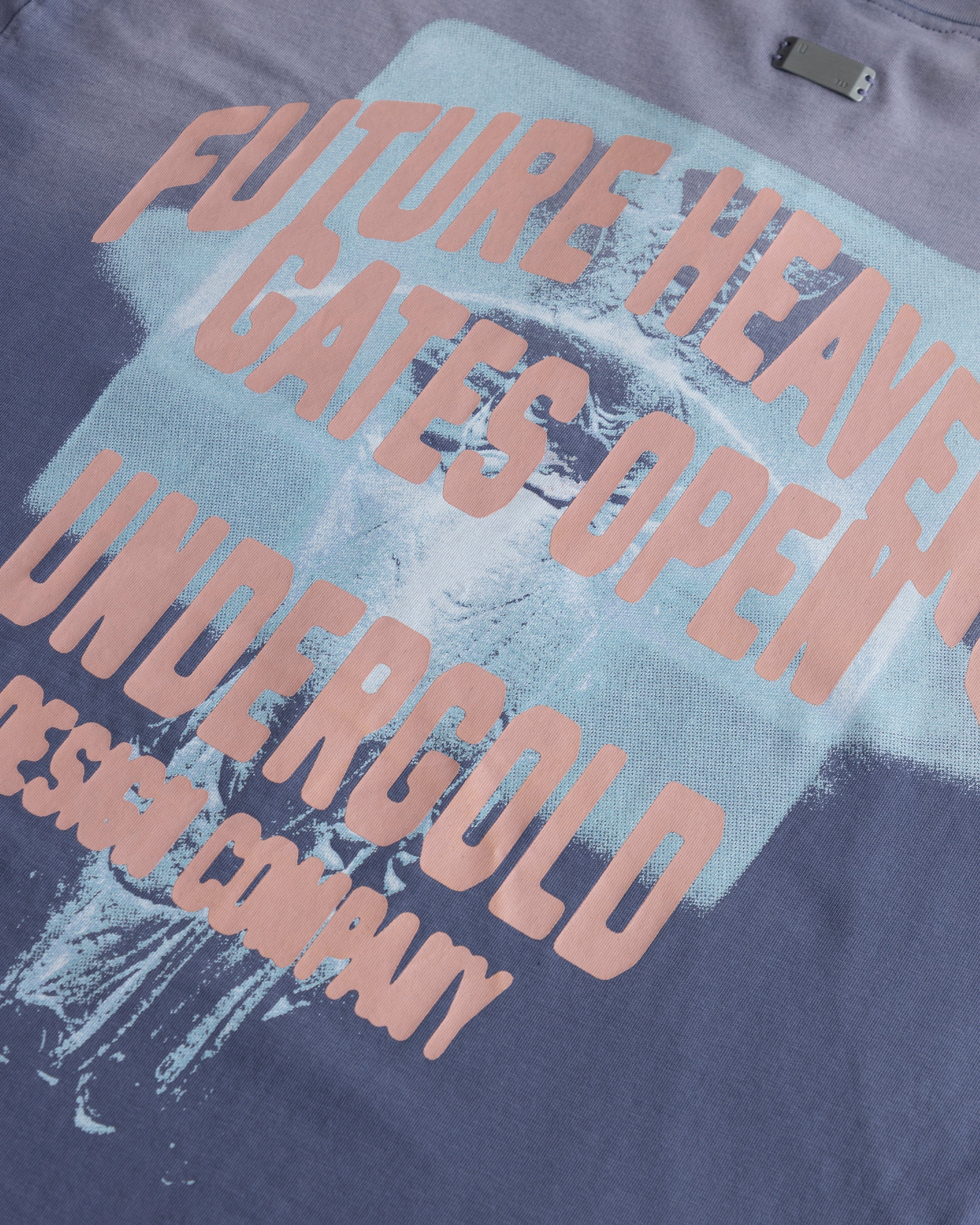 Agnus Dei Future Heavens Tshirt Faded Purple