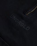 Agnus Dei Goth Half Zip Up Hoodie Vintage Black