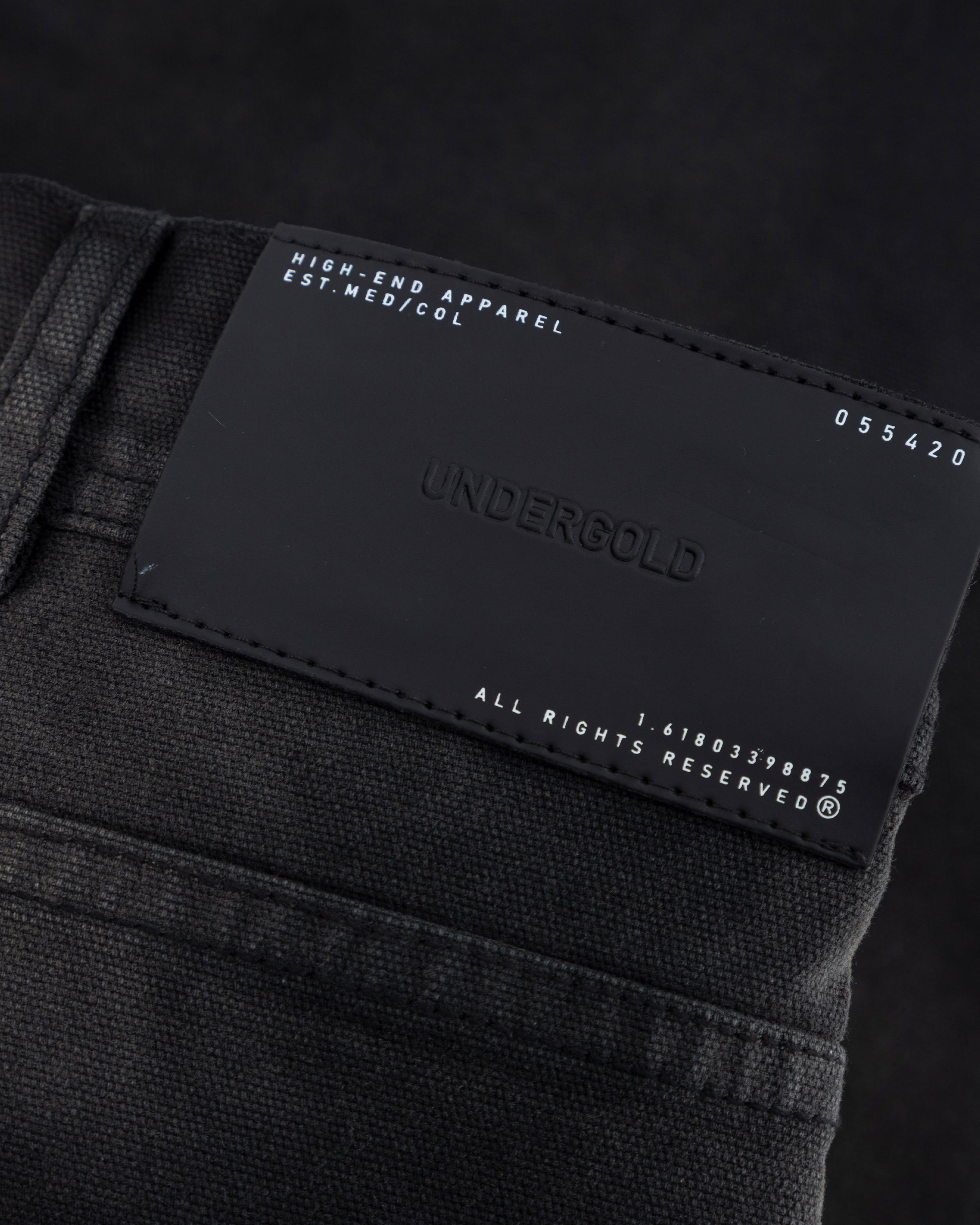 Agnus Dei U Star Wide Jean Dirty Black