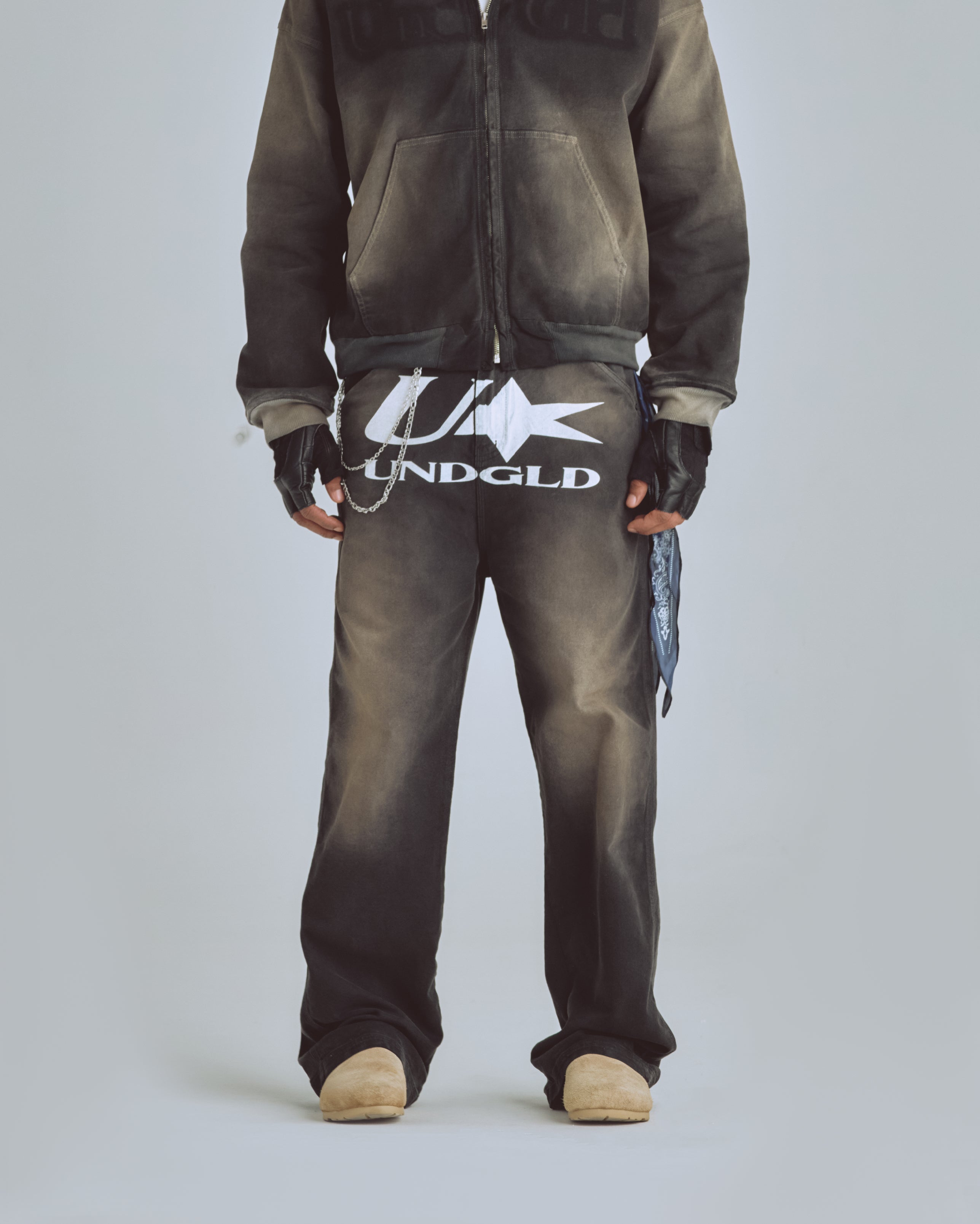 Agnus Dei U Star Wide Jean Dirty Black