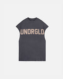 Agnus Dei UNDRGLD Sleeveless Tshirt Vintage Gray