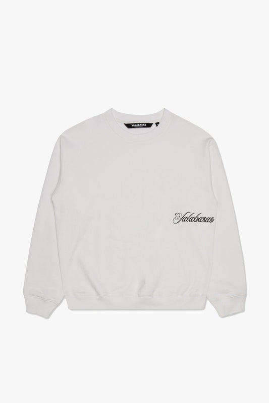 "ALLOY" CREW NECK WHITE