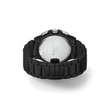 AM1030SS - AMBASSADOR BLACK / SILVER / STEEL BAND WATCH