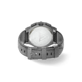 AM1031LB - AMBASSADOR GUNMETAL / LEATHER BAND WATCH