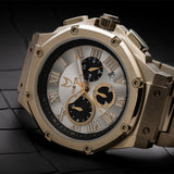 AM1039SS - AMBASSADOR GOLD / SILVER / STEEL BAND WATCH
