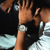 AM1045SS - AMBASSADOR SILVER & GOLD WATCH