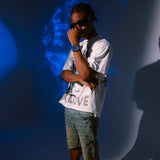 AM1054SS - AMBASSADOR SILVER / LA BLUE STEEL WATCH