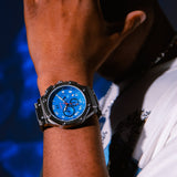 AM1054SS - AMBASSADOR SILVER / LA BLUE STEEL WATCH