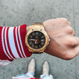 AM315SS - AUTOMATIC GOLD / STEEL BAND