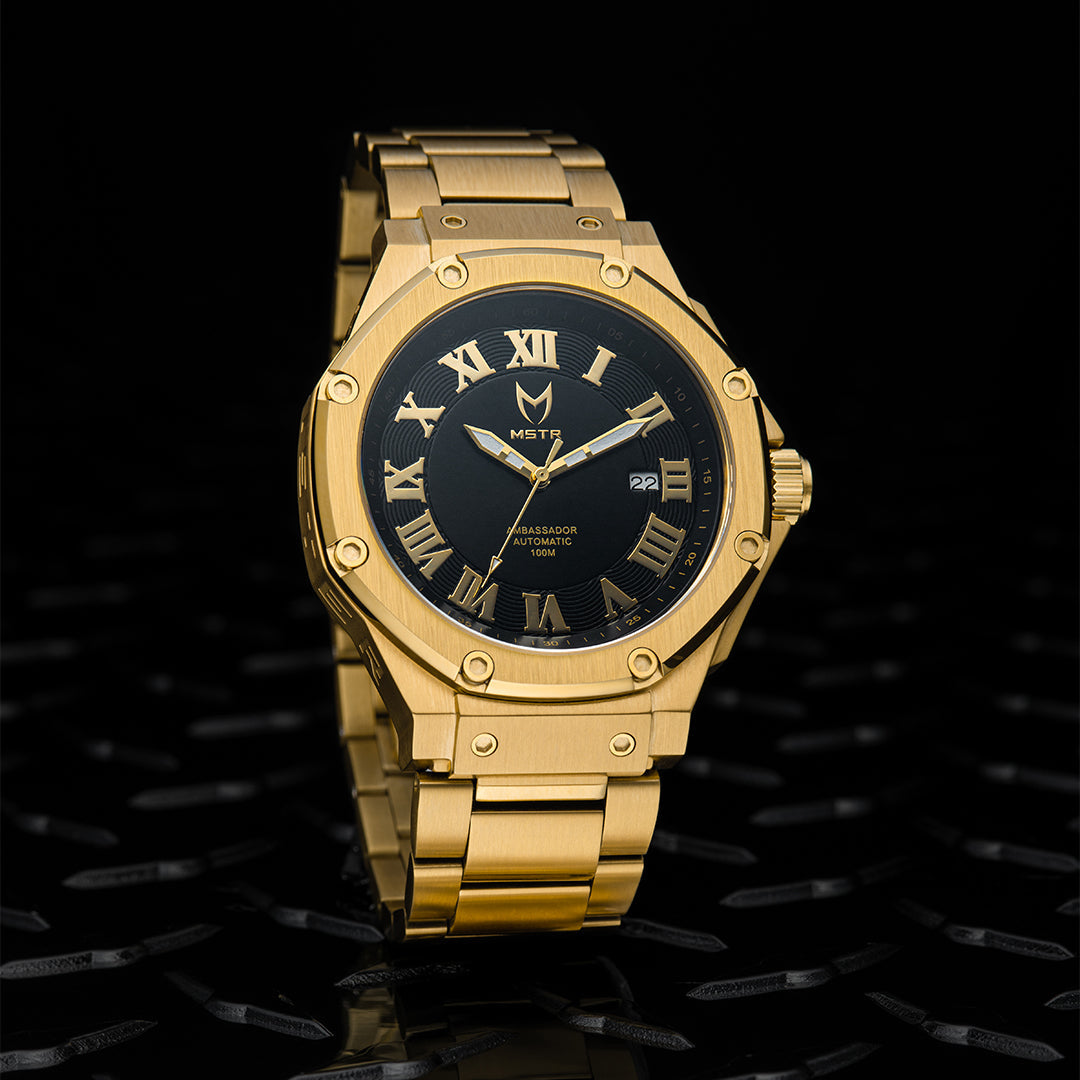 AM321SS - AMBASSADOR 14K GOLD AUTOMATIC