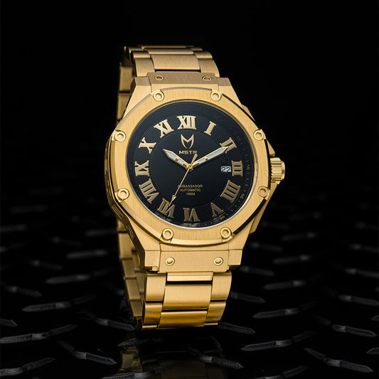 AM321SS - AMBASSADOR 14K GOLD AUTOMATIC