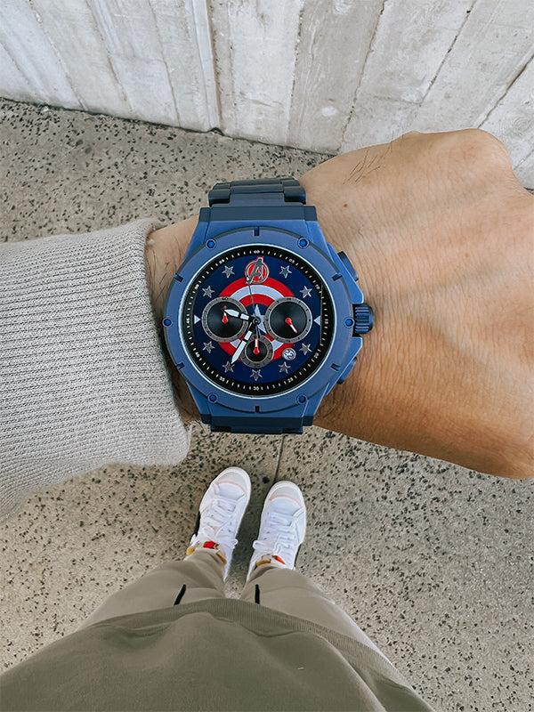 AM281MV - MK4 CAPTAIN AMERICA BLUE WATCH