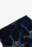 "ARCHANE" BAGGY DENIM JEAN DARK BLUE