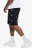 Ascension Denim Shorts Jet Black