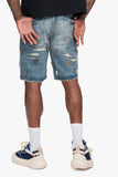 Ascension Denim Shorts Vintage Blue
