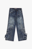 Azulejo Baggy Jeans Blue Washed